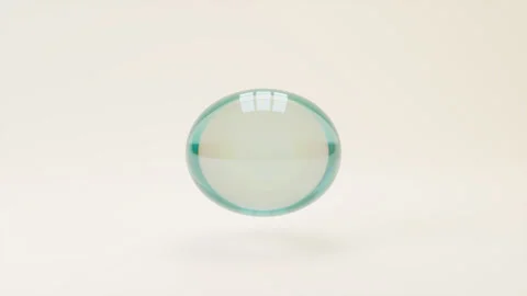 Abstract glass spheres. Seamless loop looping cycled. 4K UHD 3840x2160 3D Stock Footage 241234477