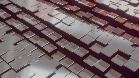 Abstract glass squares Background. Seamless loop Stock Footage 166271972