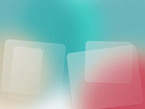 Abstract glassmorphism background with frosted translucent frames on colorf.. イラスト素材