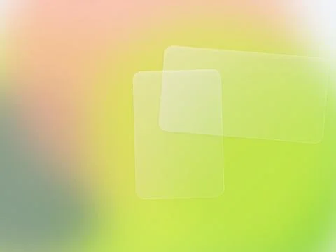 Abstract glassmorphism background with frosted translucent rectangles on vi.. Stock Illustration
