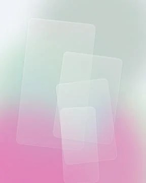 Abstract Glassmorphism Background with Frosted Translucent Panels on Soft P.. 스톡 일러스트