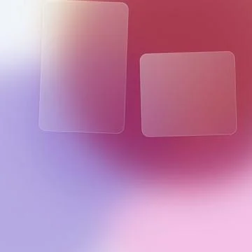 Abstract glassmorphism background with translucent frosted glass frames on .. イラスト素材