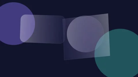 Abstract Glassmorphism Motion Graphics Background Stock Footage 342589565