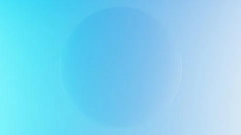 Abstract glassmorphism UI background. Subtle transparent glass circle frame.. Stock Illustration