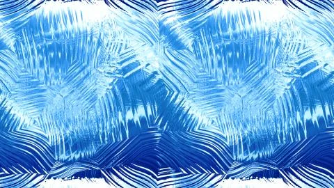 Abstract glassy background of blue deep water Stock Illustration