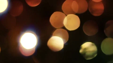 Abstract glimmer light passing through colorful bubbles motion background Stock-Footage 256017874