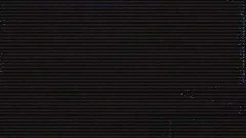 Abstract Glitch Art with Distorted Horizontal Lines and Digital Noise Stock Footage 341371437