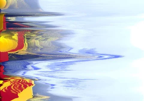 Abstract glitch background with damaged data error Stock Illustration