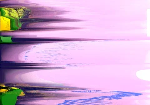 Abstract glitch background with damaged data error Stock Illustration