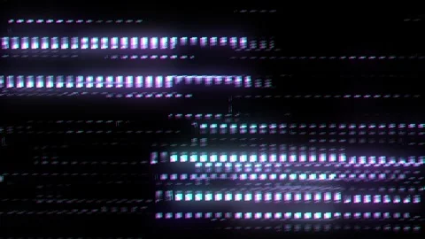 Abstract glitch background. Error texture. Computer virus. Corrupted code. 動画素材 275207366