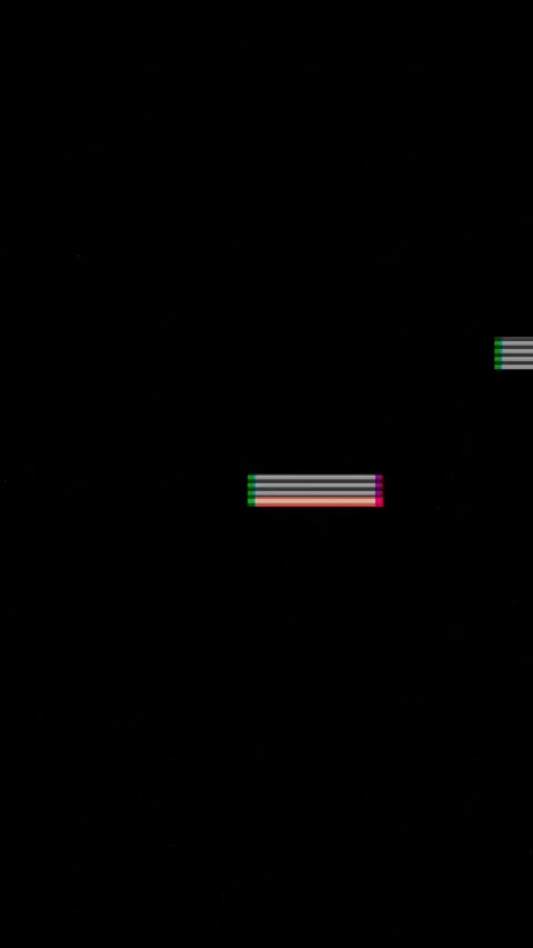 Abstract Glitch Background with Horizontal Signal Bars and Digital Noise Stock Footage 341776341