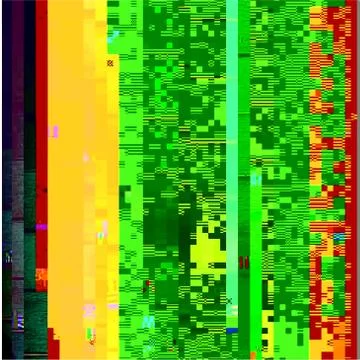 Abstract Glitch Background 库存插图