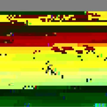 Abstract Glitch Background Stock Illustration