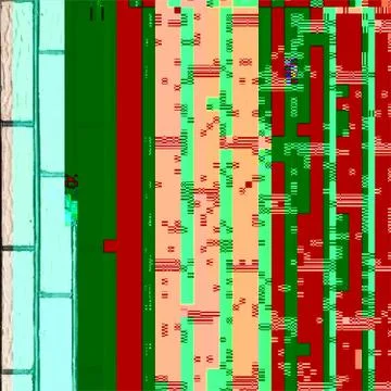 Abstract Glitch Background Stock Illustration