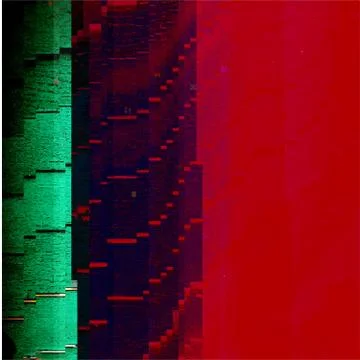 Abstract Glitch Background Stock Illustration