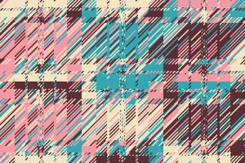 Abstract glitch background with layered distortion and shifting geometric f.. Stock Illustration