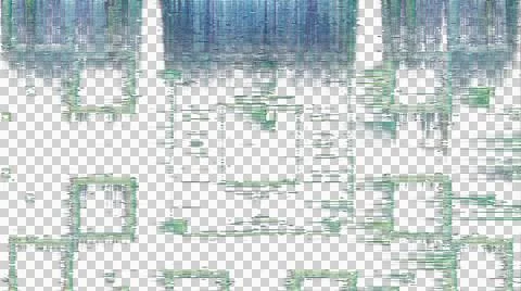 Abstract glitch background. Pixelated texture. Digital errors on the screen. Stock Illustration