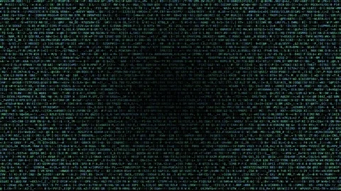 Abstract Glitch Data Tunnel Animation Stock Footage 321680899