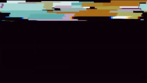 Abstract glitch data visualization background with colorful digital light s.. Stock Footage 342159719