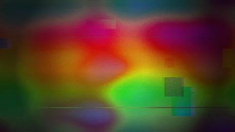 Abstract Glitch Effect 4K — Bad TV Digital Distortion VJ Loop Stock Footage 329845544