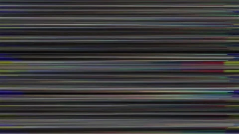 Abstract Glitch Effect Background with Horizontal Lines and Color Aberration Видео 334587971