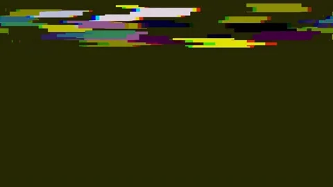 Abstract glitch effect digital background loop for technology presentation Stock Footage 342204059