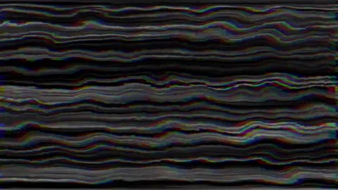 Abstract Glitch Effect: Distorted Lines and Static Noise Background Stock Footage 334587930