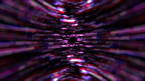Abstract Glitch Effect Stock Footage 257508146