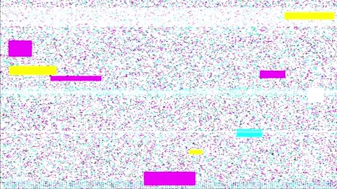 Abstract glitch effect with grainy noise and scanlines on white. Bright mag.. Stock Footage 346758049