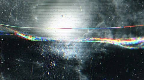 Abstract glitch effect with vibrant colors with digital distortion Stock Footage 315270178