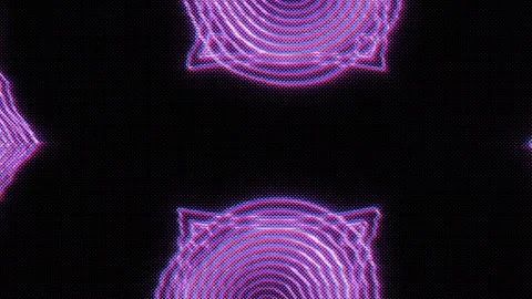 Abstract glitch geometric displacement effect sci-fi glitch business Stock Footage 222018393