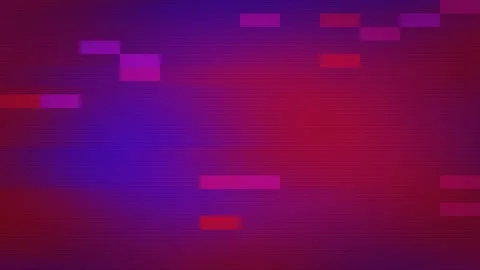 Abstract glitch gradient animated background with violet deep colors Stock-Footage 331535526