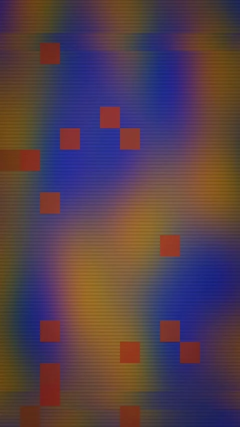 Abstract glitch gradient animated background with cyan mid colors Stock Footage 331561919