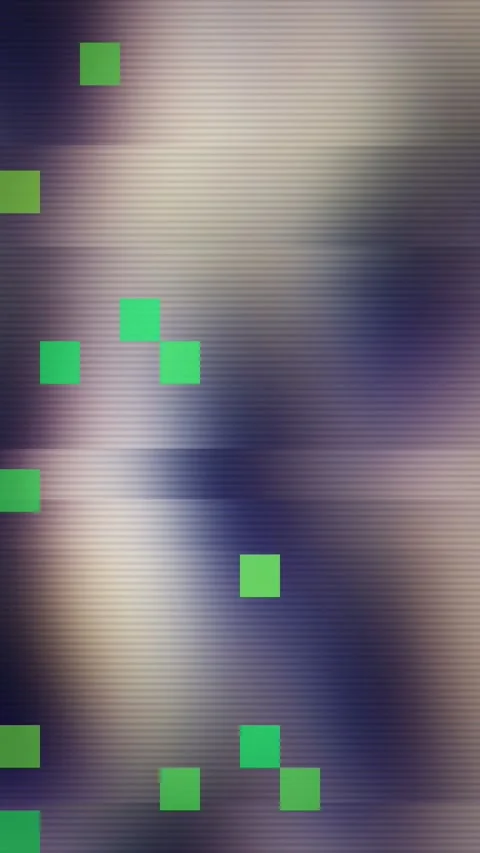 Abstract glitch gradient animated background with vermillion mid colors Video stock 331645988
