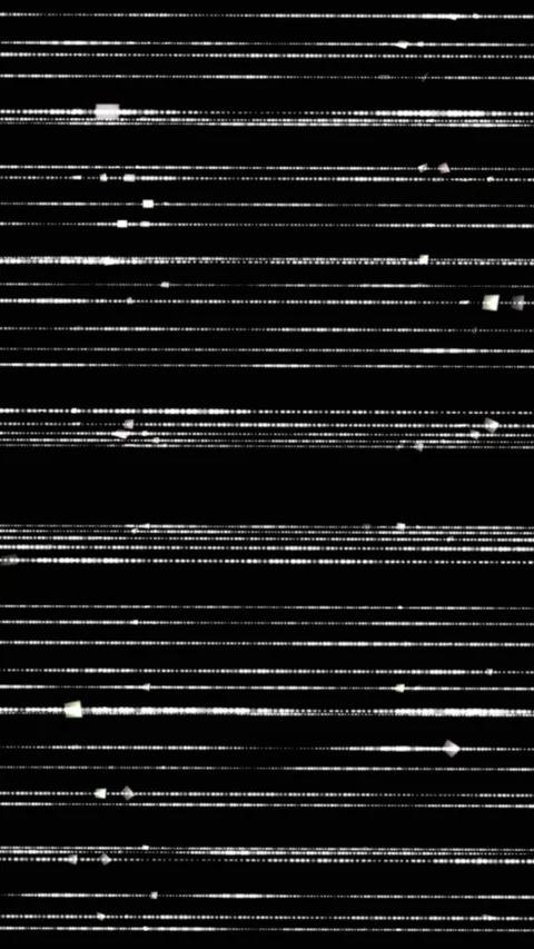 Abstract glitch horizontal light lines streaks  Stock-Footage 337402219