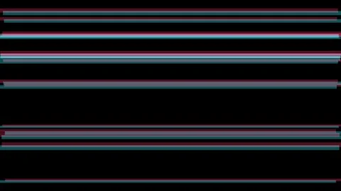 Abstract glitch lines in motion against black background creating digital n.. Stock Footage 339947769