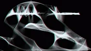 Abstract Glitch Lines Triangle Stock Footage