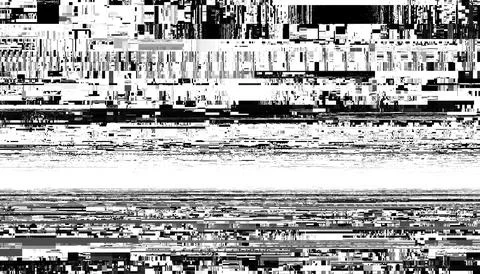 Abstract glitch overlay with a transparent background. Png overlay background 写真素材