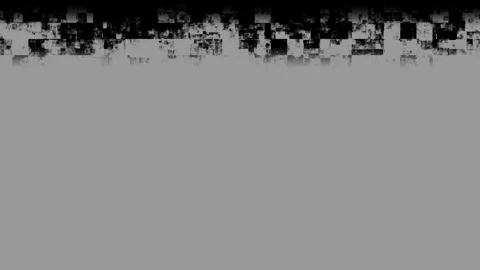 Abstract glitch pattern motion background with dark and light squares. Stock Footage 337443789