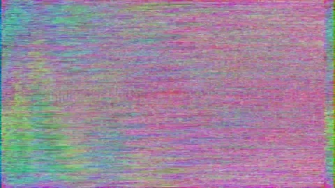 Abstract glitch psychedelic texture seamless loop pattern. VFX fractal Stock Footage 172957722