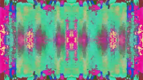 Abstract glitch psychedelic texture seamless loop pattern. VFX fractal Stock Footage 174070828