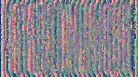Abstract glitch psychedelic texture seamless loop pattern. VFX fractal Stock Footage 178344937