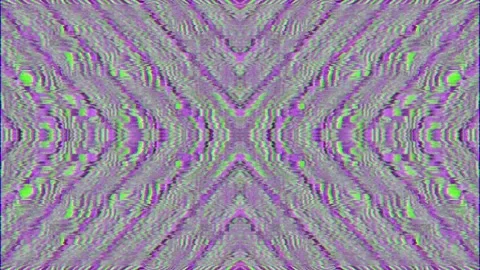 Abstract glitch psychedelic texture seamless loop pattern. VFX fractal Stock Footage 178345353