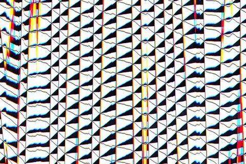 Abstract glitch texture. Glitched modern art, scan Stock Illustration