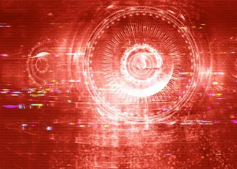 Abstract glitch texture Stock Illustration