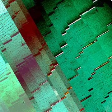 Abstract Glitch Texture Stock Illustration