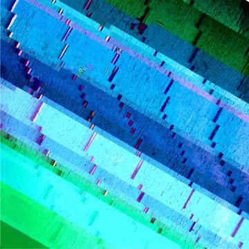 Abstract Glitch Texture Stock Illustration