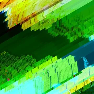 Abstract Glitch Texture Stock Illustration