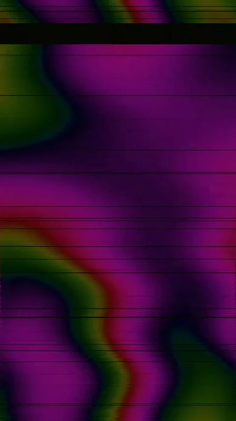 Abstract Glitch VJ 4K Vertical — Psychedelic Distortion Loop Stock Footage 329816098