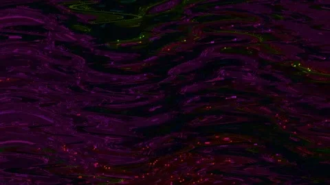 Abstract Glitch VJ Loop 4K — Psychedelic Distortion Effect Stock Footage 329679173